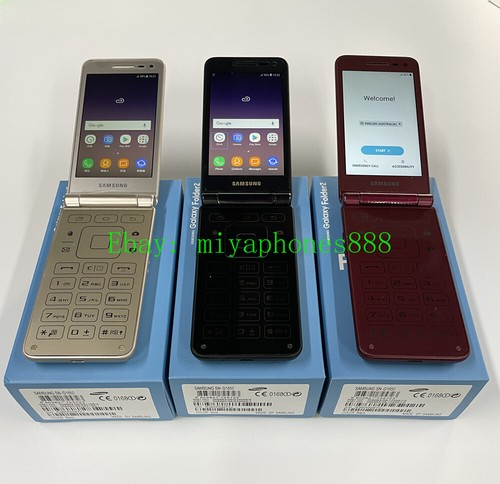 Samsung Galaxy Folder2 SM-G1650 Dual SIM Flip Unlocked SmartPhone - New Unopened - Picture 18 of 21