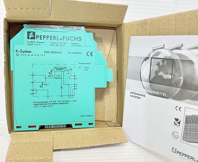 PEPPERL FUCHS KFD2-EB2.R4A.B MODULE KFD2EB2R4AB 189784 for sale online ...