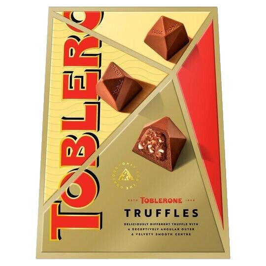 Toblerone chocolate truffles 180g for CHRISTMAS FESTIVAL Dad Daddy Father's Day