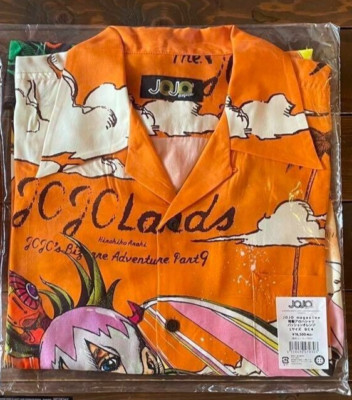 JOJO magazine Original Aloha Shirt color passion orange size L