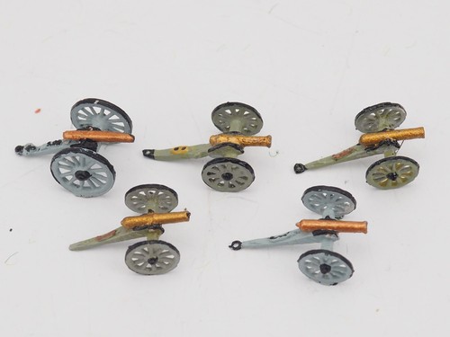 10MM AMERICAN CIVIL WAR ARTILLERY. 5 GUNS & CREW. PAINTED. BLUE 698 - Picture 7 of 8
