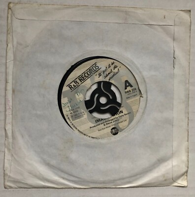 Imagination    Just An Illusion 7'' Vinyl Record