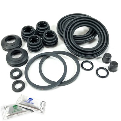 2X REAR BRAKE CALIPER REPAIR KITS SEALS FITS: HONDA S2000 ALL MODELS BCK4031X2A