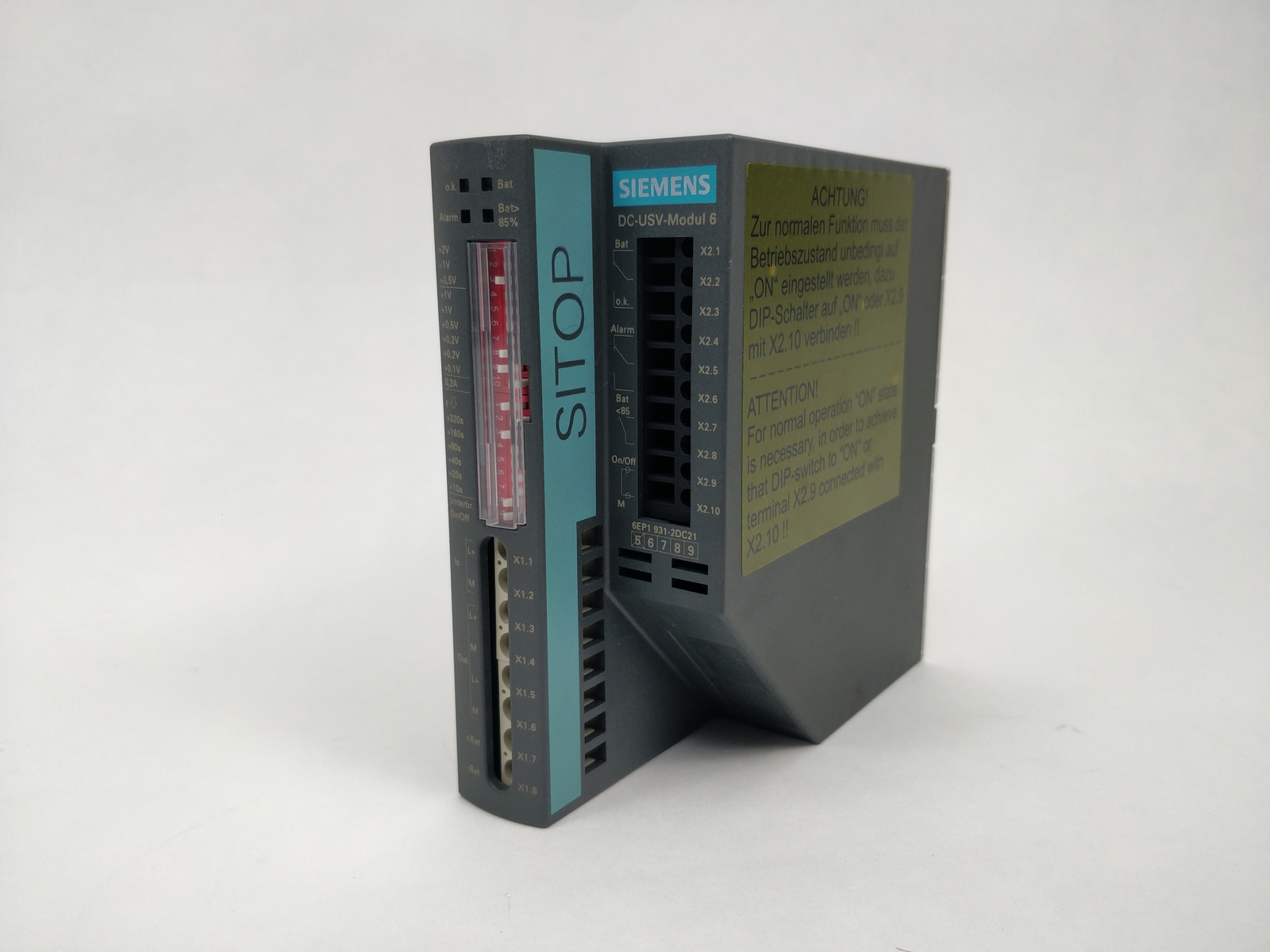 Siemens 6EP1931-2DC21 Uninterruptible Power Supply