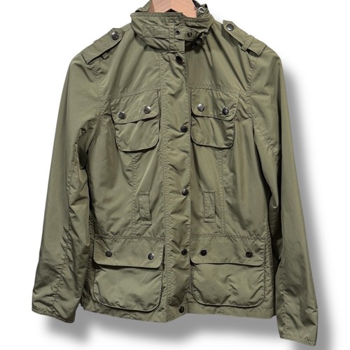 Scottevest Women's Molly Jacket Olive Green Small Multi Pocket Travel Utility
