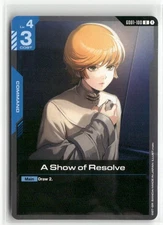 A Show of Resolve GD01-100 - Newtype Rising Gundam Card Game
