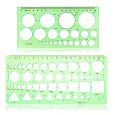 Circle Template for Drawing Drafting Geometric Stencils for Painting