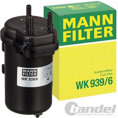 MANN-FILTER KRAFTSTOFFFILTER LEITUNGSFILTER passend für NISSAN ALMERA CUBE