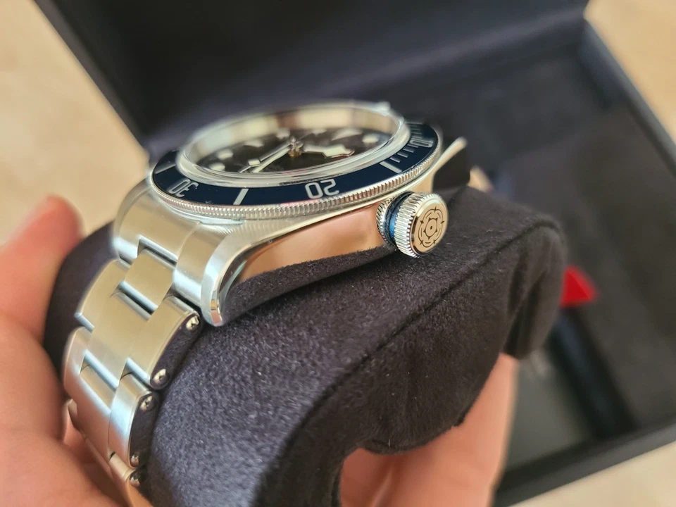 Tudor Black Bay 41mm Full Set mit Edelstahl- & Textil Armband | Garantie - Bild 4 von 4