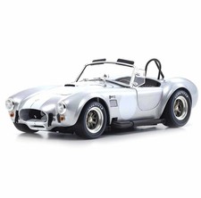 KYOSHO 1/18 (KS08047S) --- SHELBY COBRA 427 S/C ARGENT --- NEUF. EN STOCK