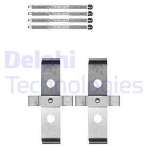 Delphi ZubehöRsatz Scheibenbremsbelag FüR Land Rover Range LM 3.6 D 4X4 4.2-image