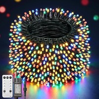 Lichterkette 22M 220 LED Bunt FüR Innen Und AußEn Weihnachten Deko