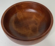 California Redwood Wood Bowl The Wooden Nickel Sticker 8" Diameter