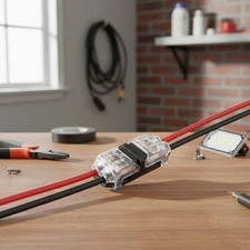 Low Voltage Wire Connectors, 12 Pack Quick Solderless Wire Splice Connector, ...