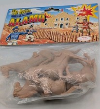 Classic Toy Soldier Battle of the Alamo Tan Horse Figures