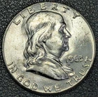1963-D Franklin Silver Half Dollar 50C STUNNER! Old Glory C&C Weekly 1c Auction!