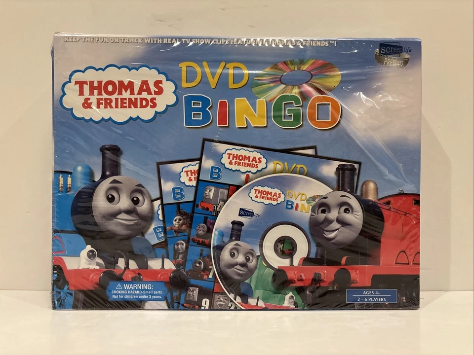 Thomas The Tank Engine & Friends DVD BINGO ScreenLife 2007 Board Game New/Sealed - Image 2 of 4