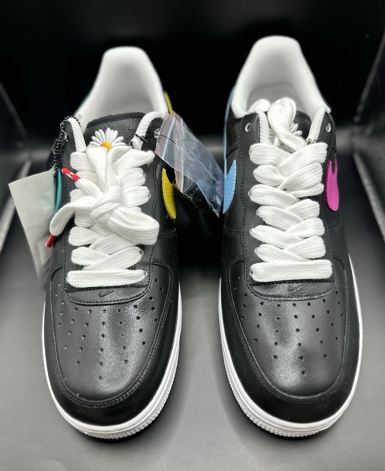 SAOLA Nike G Dragon x Air Force 1 '07 Para Noise 3.0 Uomo Taglia 14 AQ3692 004 SENZA SCATOLA COPERCHIO