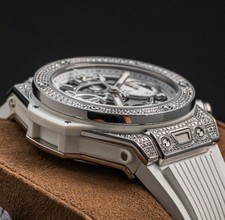 Hublot Big Bang Unico Titanium Pave Diamonds 42mm B&P 2019 441.NE.2010.RW.1704 12