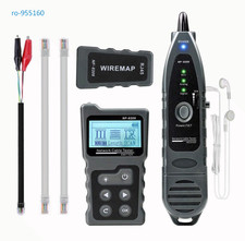 Network Cable Tester CAT5/CAT6, NCV Lamp, PoE Voltage TDR Fault NF-8209