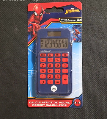 Lexibook - Marvel Spider-Man Taschenrechner