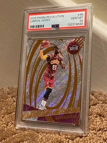 2016 Panini Revolution Lebron James #46 Card PSA 10 NEW CASE