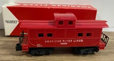 Gilbert American Flyer 3/16th Red Caboose AFL 24636