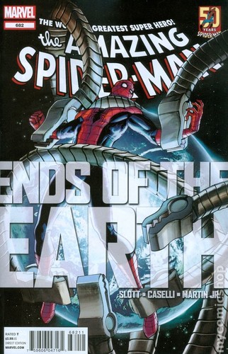Amazing Spider-Man #682A Caselli VF 2012 Stock Image