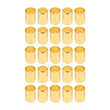 25PCS Hose Ferrules Brass Fitting 0.573in ID Repair Ferrules For Welding