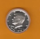1976 S Bicentennial Kennedy Proof Silver Half Dollar in capsule 40% silver