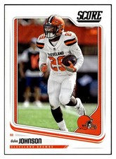 2018 Score - Duke Johnson #78 NFL Football Card