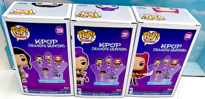 FUNKO POP! KPOP Demon Hunters Rumi, Mira & Zoey (Set of 3) 2256