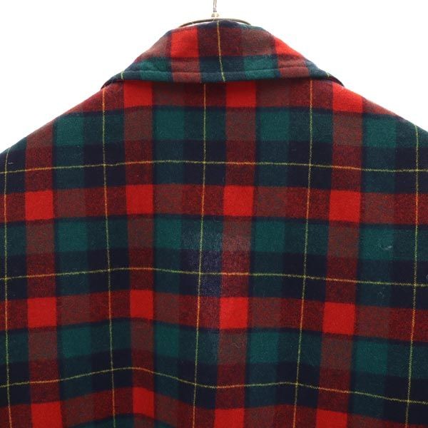 PENDLETON 50s vintage Check Pattern Long sleeve t… - image 3