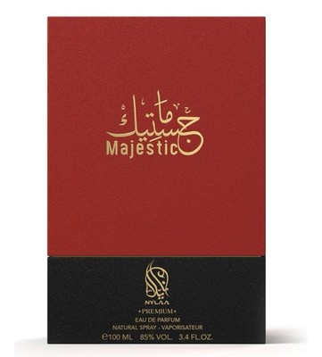NYLAA Majestic Eau de Parfum 3.4 fl oz 100ml Natural Spray Regular Size