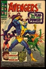 Avengers #42 Very Nice Silver Age Superhero Vintage Marvel Comic 1967 FN-VF