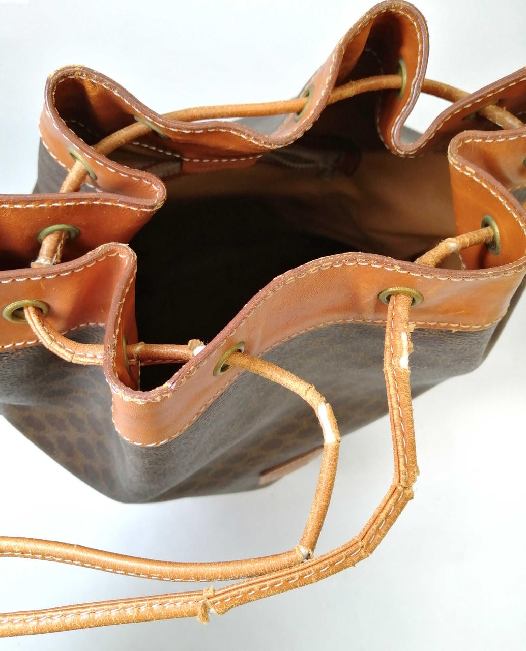 Drawstring One Shoulder Bag Model Macadam Pattern… - image 6