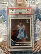 Panini Contenders Ja Morant RPS College Ticket Optic Prizm Auto #52