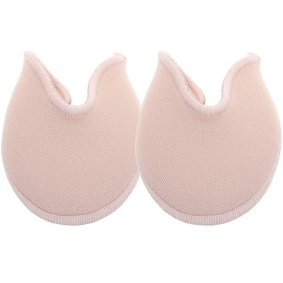 1 Pair Ballet Toe Pads Pink for Dance Use Comfortable Toe Protectors - Image 1 of 4