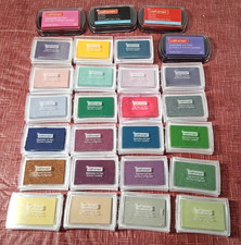 27 craft smart Washable Ink Pads 22 NEW Green Purple Yellow Pink Brown  More 