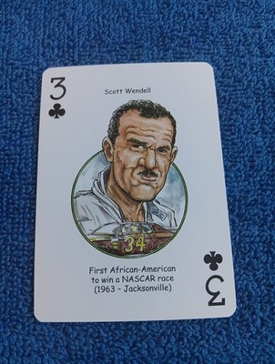 Scott Wendell Card American Racing Hero Decks Playing Cards Nascar Card