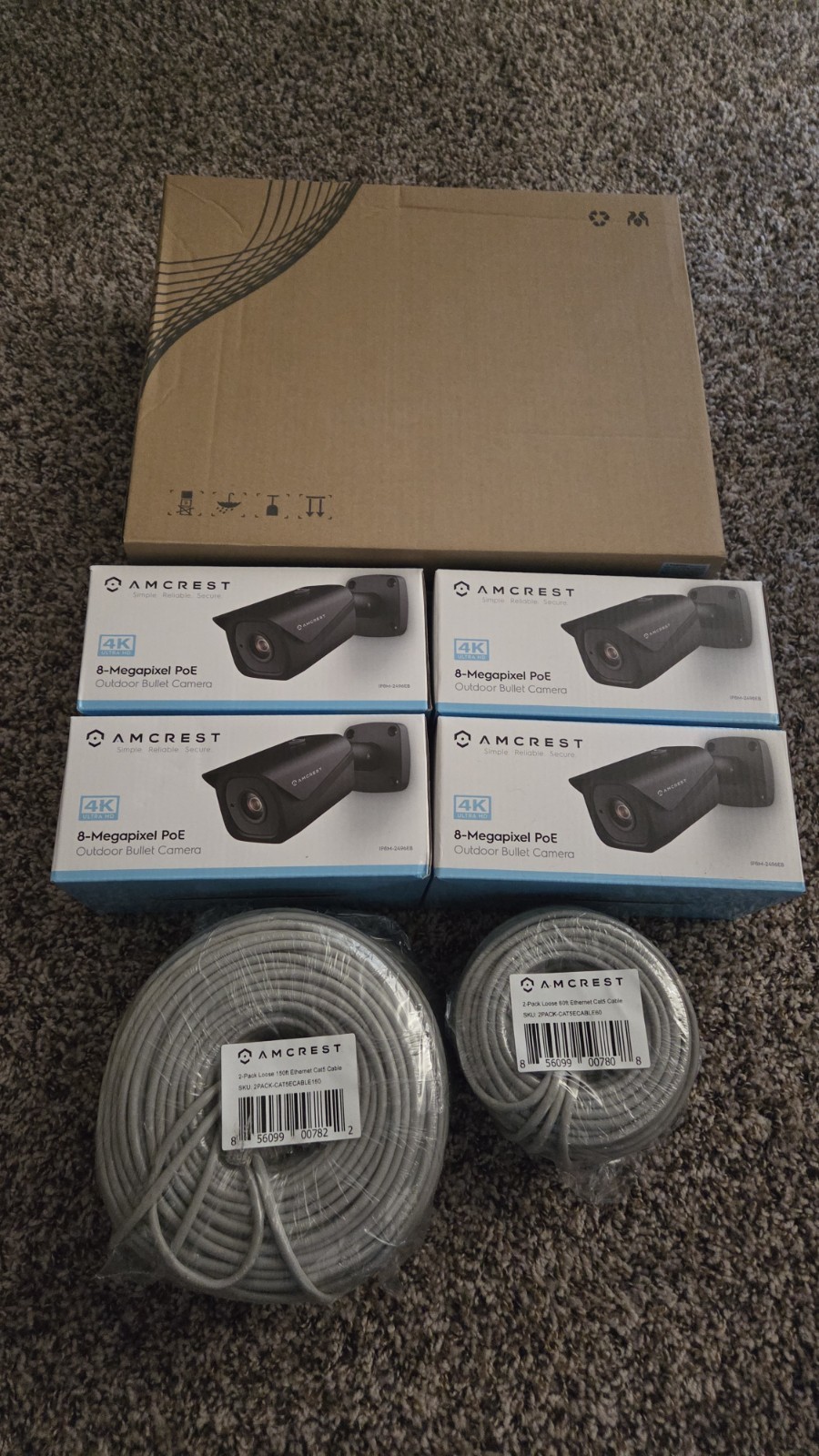 Amcrest 8 Channel 4k Security Camera System