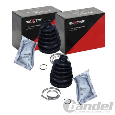 2X MAXGEAR ACHSMANSCHETTEN SATZ RADSEITIG passend für CITROËN C4 C5 C8 DS4 DS5 