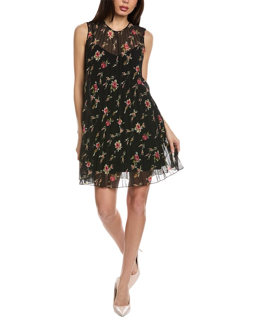 Red Valentino Mini Dress Women's Black 40