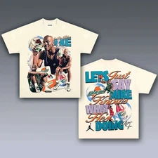 Michael Jordan Gatorade Graphic Tee Retro Basketball Art Vintage Fan T-Shirt