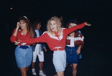 Jamie Luner Brooke Theiss behind the scenes making of the ABC tv s- Old Photo