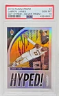 2019 Prizm Hype SILVER REFRACTOR LeBRON JAMES Basketball Card PSA 10 GEM MINT