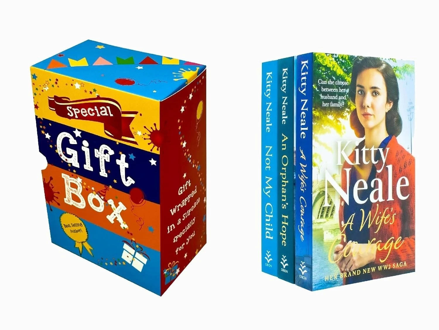 Kitty Neale 3 Books Collection Gift Slipcase Set An Orphan’s Hope ,Not My Child