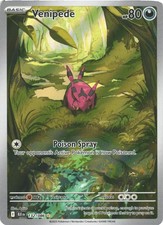 Venipede Holo Illustration Rare SV: Black Bolt 132/086 NM on eBay