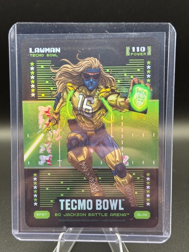 BO JACKSON BATTLE ARENA TECMO LAWMAN (TREVOR LAWRENCE) GLOW BF