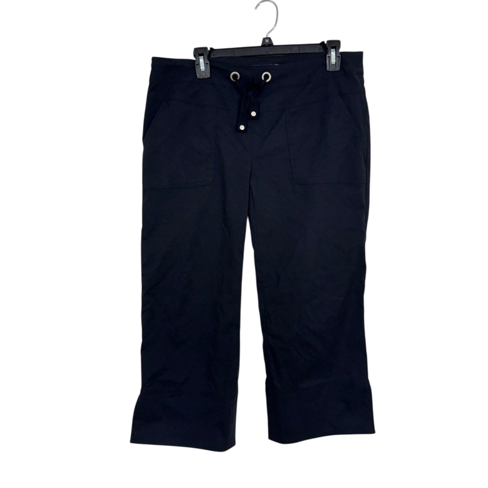 Prana Black Wide Leg Cropped Hiking Pants Womens L Casual Outdoors Gorpcore
Opens in a new window or